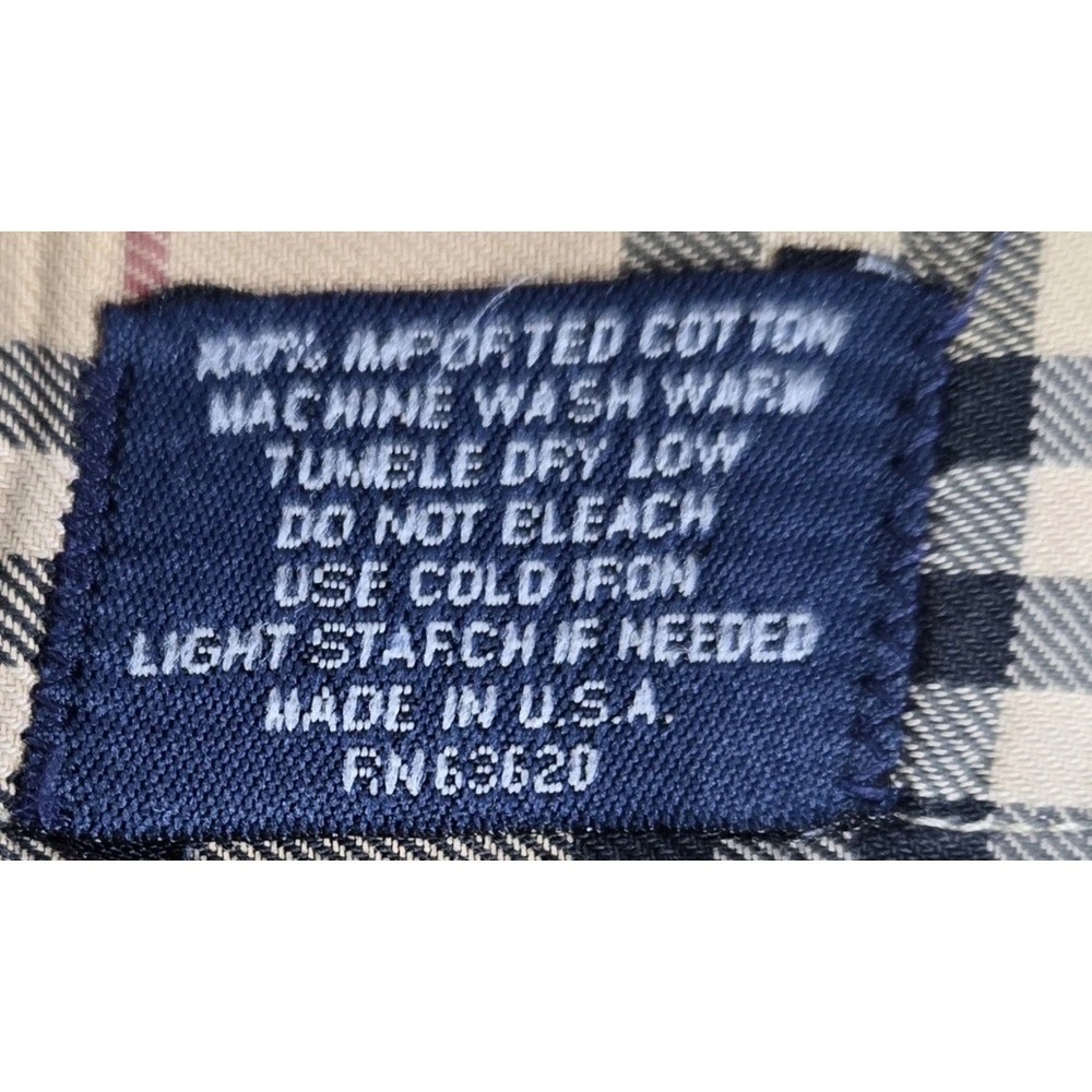 Burberry London Nova Check Button Down Dark equestrian moody - Picture 11 of 16